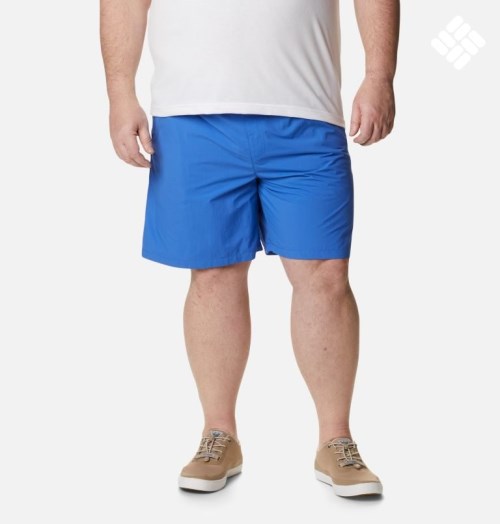 Columbia PFG Backcast III Vann Shorts Herre Blå | Plus Size 53096M